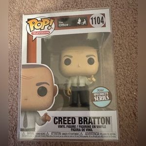 Funko POP Vinyl The Office CREED BRATTON SPECIALTY SERIES #1104 NRMT+